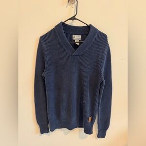 Lucky Brand Blue V-Neck Sweater